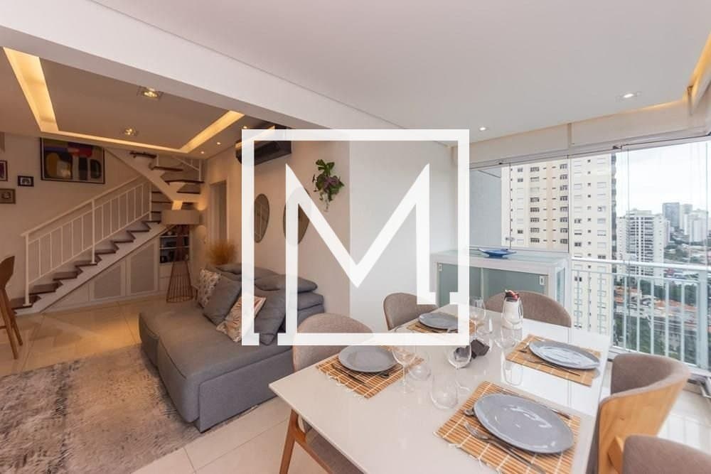 Apartamento Duplex com 2 dormitórios à venda, 118 m² por R$ 1.690.000 - Bosque da Saúde - São Paulo/SP