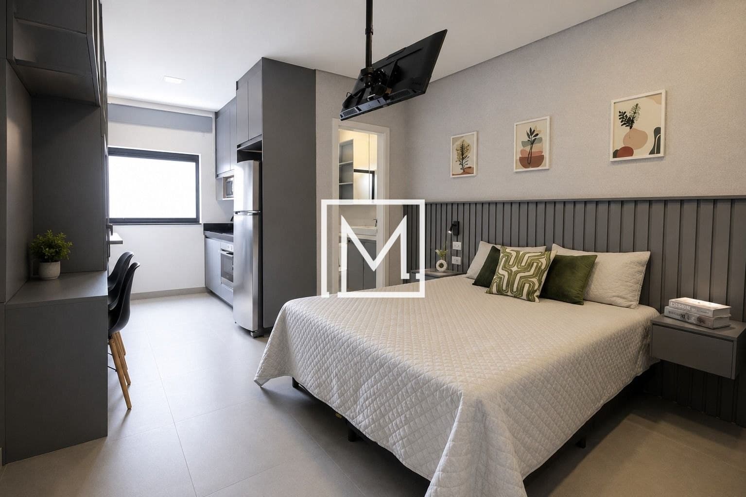 Studio com 1 dormitório para alugar, 32 m² por R$ 2.400/mês - Vila Monumento - São Paulo/SP