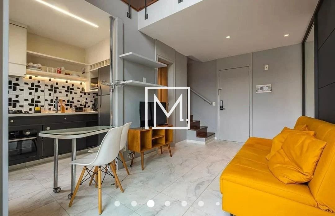 Apartamento Duplex um quarto proximo metro venda locação- venda por R$ 6.620 ou aluguel por R$ 6.620/mês - Paraíso - São Paulo/SP