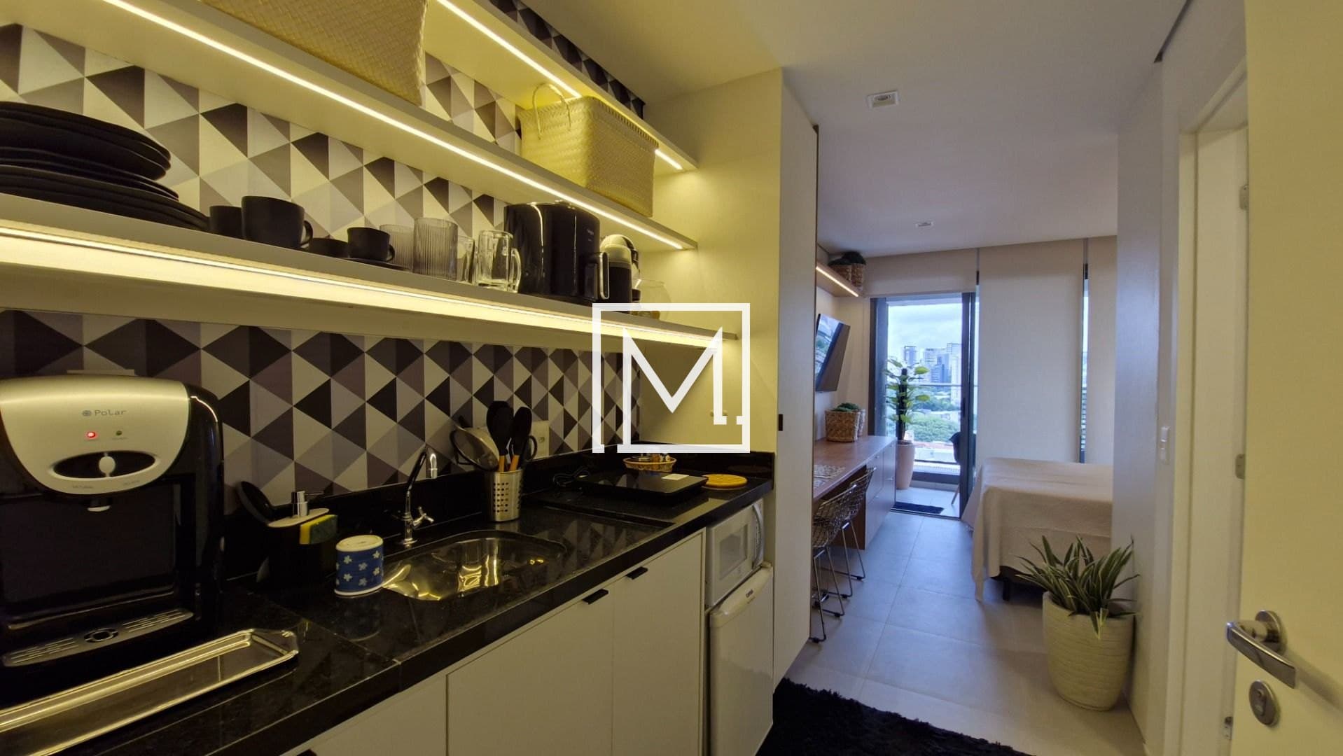Studio com 1 dormitório para alugar, 25 m² por R$ 2.853/mês - Vila Clementino - São Paulo/SP