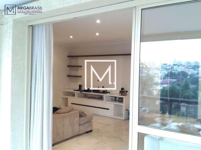 Apartamento, 208 m² - venda por R$ 3.500.000 ou aluguel por R$ 17.834/mês - Chácara Klabin - São Paulo/SP